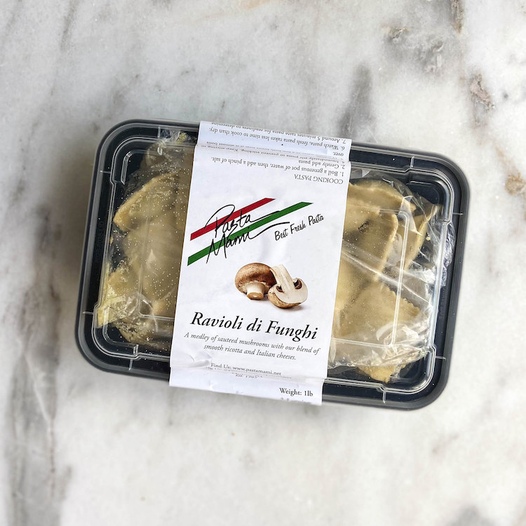 Picture of Pasta Mami mushroom ravioli